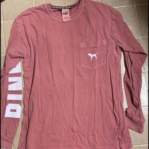 PINK long sleeve top